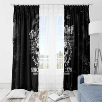 No Kings In America Window Curtain Resist Tyranny - Wonder Print Shop