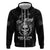 No Kings In America Zip Hoodie Resist Tyranny - Wonder Print Shop