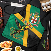 Jamaica Independence Day Apron Coat Of Arms With Doctor Bird Tropical Vibes