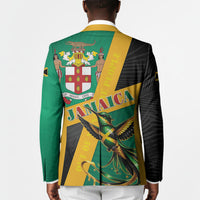 Jamaica Independence Day Blazer Coat Of Arms With Doctor Bird Tropical Vibes