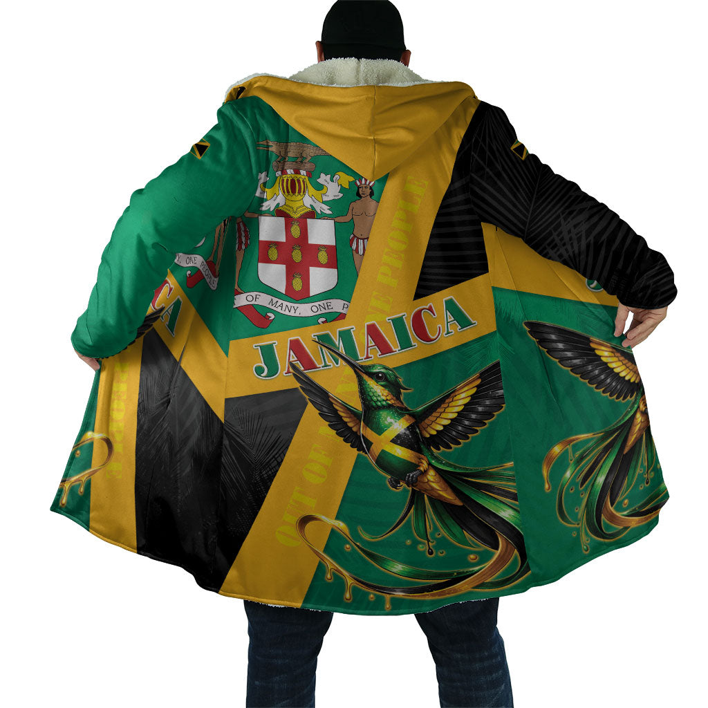 Jamaica Independence Day Cloak Coat Of Arms With Doctor Bird Tropical Vibes