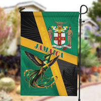 Jamaica Independence Day Garden Flag Coat Of Arms With Doctor Bird Tropical Vibes