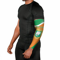 Personalized Ivory Coast 1960 Arm Sleeves Happy Independence Day