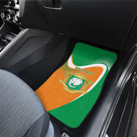 Personalized Ivory Coast 1960 Car Mats Happy Independence Day