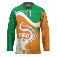 Personalized Ivory Coast 1960 Hockey Jersey Happy Independence Day
