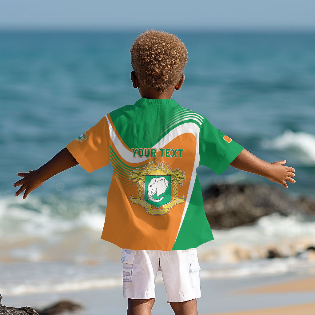 Personalized Ivory Coast 1960 Kid Hawaiian Shirt Happy Independence Day