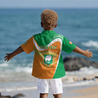 Personalized Ivory Coast 1960 Kid Hawaiian Shirt Happy Independence Day LT05