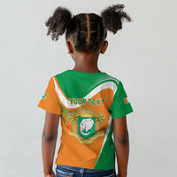 Personalized Ivory Coast 1960 Kid T shirt Happy Independence Day