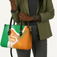 Ivory Coast 1960 Leather Bag Happy Independence Day