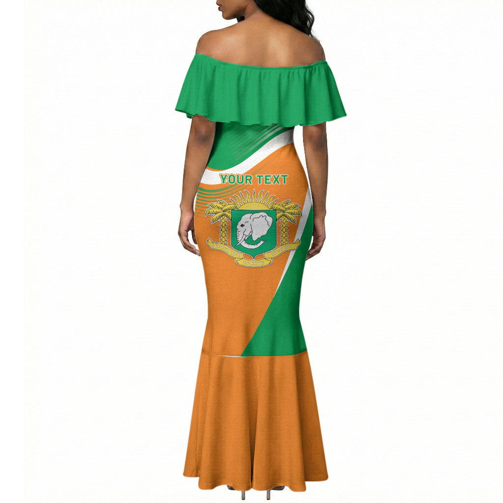 Personalized Ivory Coast 1960 Mermaid Dress Happy Independence Day