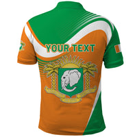 Personalized Ivory Coast 1960 Polo Shirt Happy Independence Day