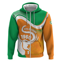 Personalized Ivory Coast 1960 Zip Hoodie Happy Independence Day