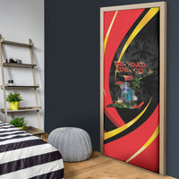 Trinidad And Tobago Independence Day Door Cover Two Islands One Nation Endless Pride