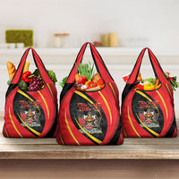 Trinidad And Tobago Independence Day Grocery Bag Two Islands One Nation Endless Pride