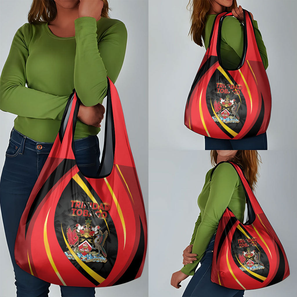 Trinidad And Tobago Independence Day Grocery Bag Two Islands One Nation Endless Pride