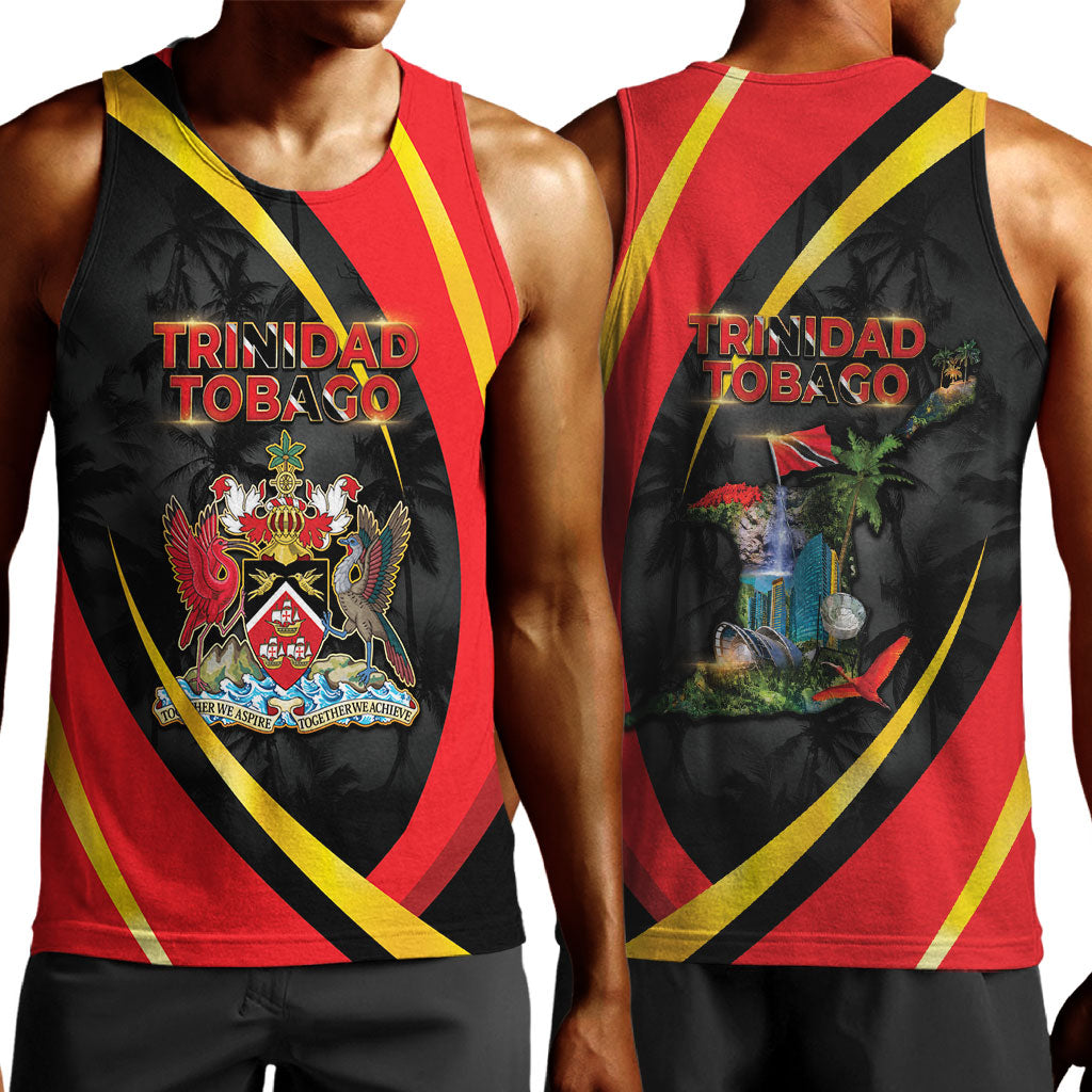 Trinidad And Tobago Independence Day Men Tank Top Two Islands One Nation Endless Pride