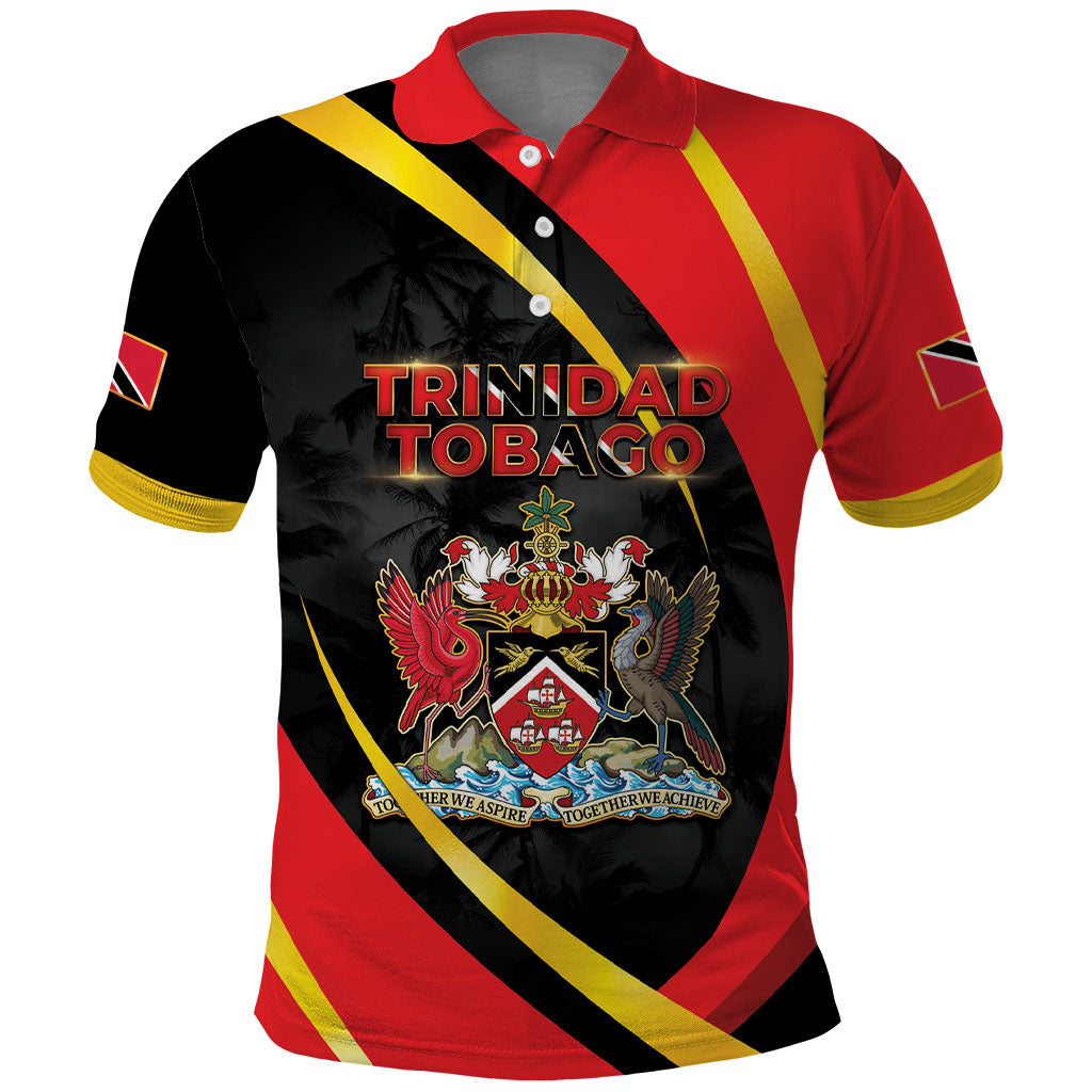 Trinidad And Tobago Independence Day Polo Shirt Two Islands One Nation Endless Pride