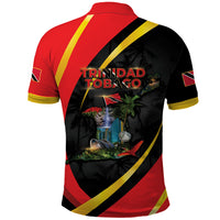 Trinidad And Tobago Independence Day Polo Shirt Two Islands One Nation Endless Pride
