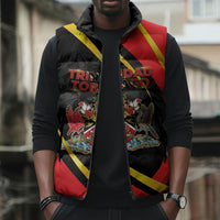 Trinidad And Tobago Independence Day Sleeveless Puffer Jacket Two Islands One Nation Endless Pride