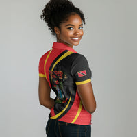 Trinidad And Tobago Independence Day Women Polo Shirt Two Islands One Nation Endless Pride