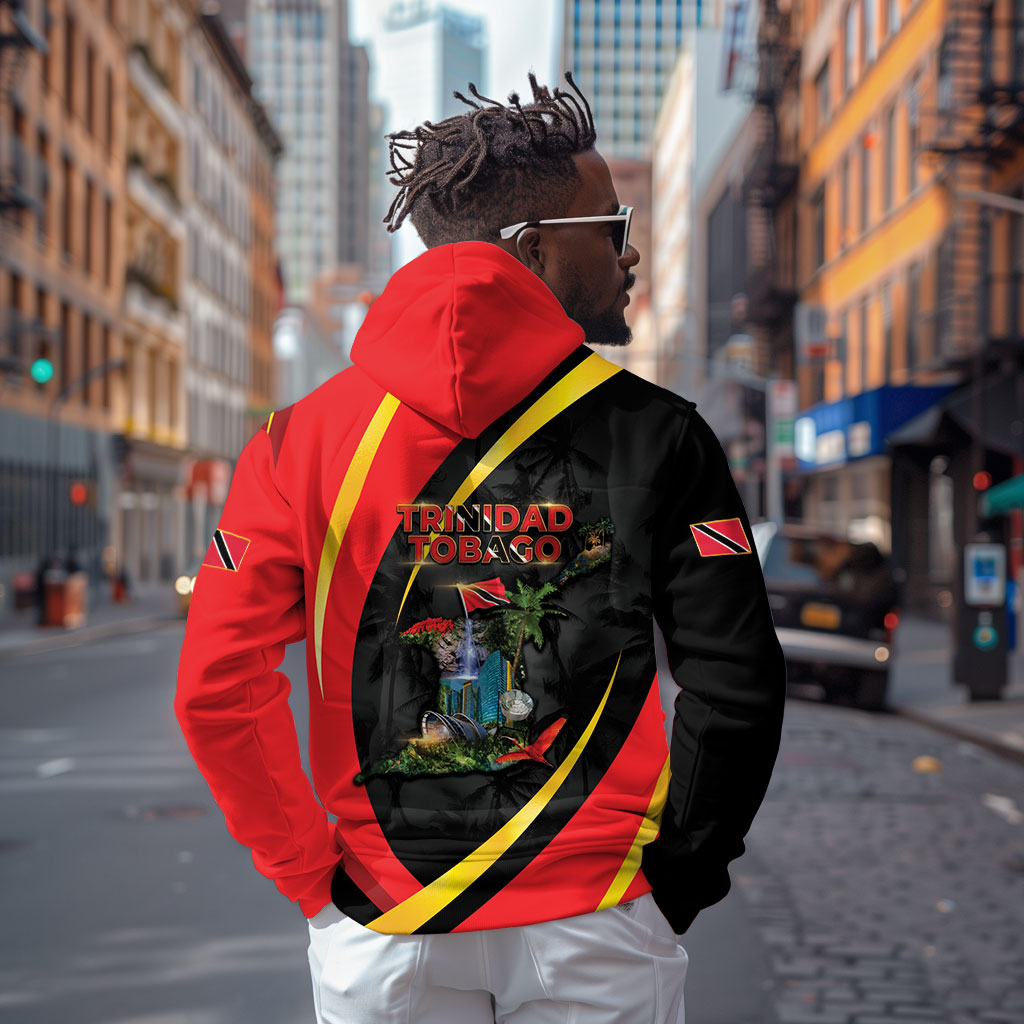 Trinidad And Tobago Independence Day Zip Hoodie Two Islands One Nation Endless Pride