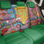 Hippie Peace Love Back Car Seat Cover Colorful Style - Wonder Print Shop