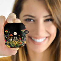 Skeleton Lovers AirPods Case Hippie Gothic Aesthetic - Wonder Print Shop