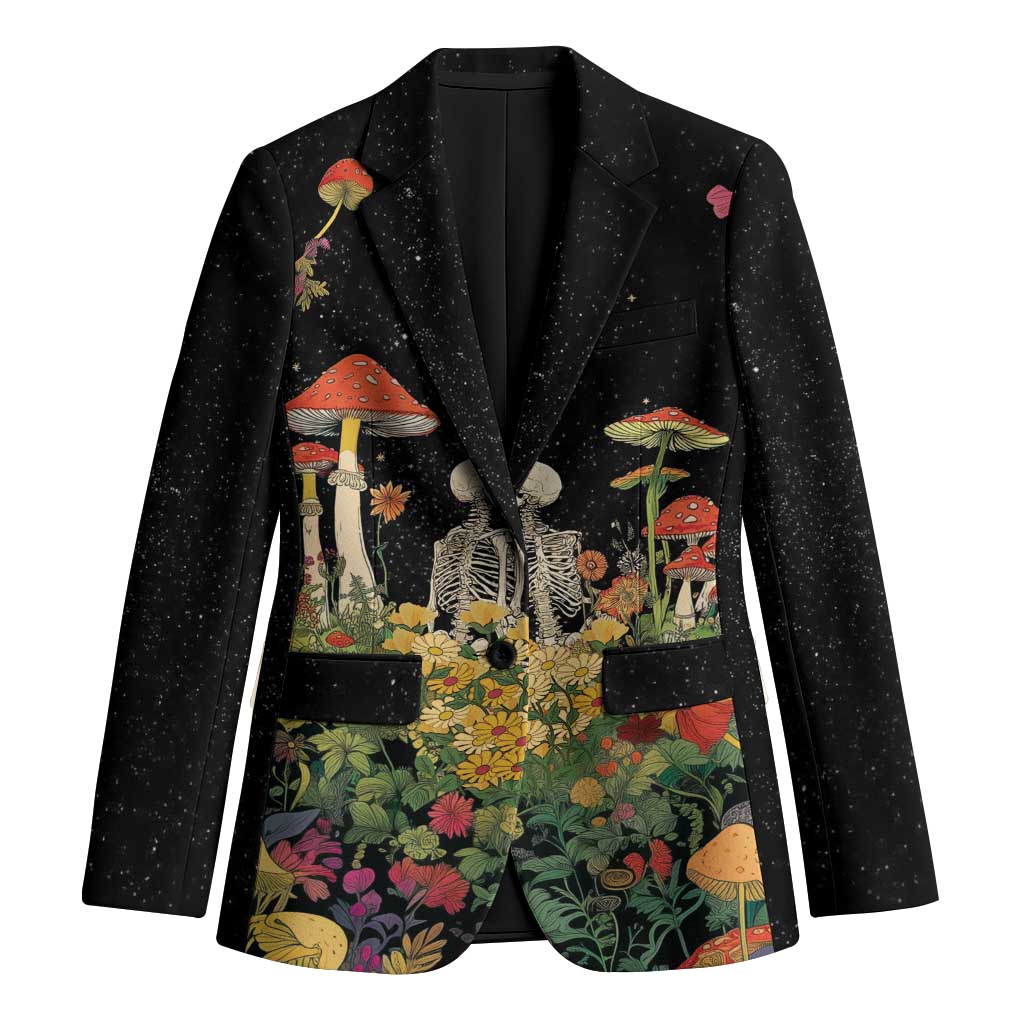 Skeleton Lovers Blazer Hippie Gothic Aesthetic - Wonder Print Shop