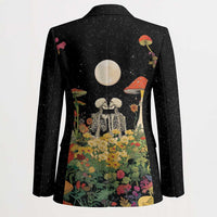 Skeleton Lovers Blazer Hippie Gothic Aesthetic - Wonder Print Shop