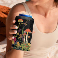 Skeleton Lovers 4 in 1 Can Cooler Tumbler Hippie Gothic Aesthetic - Wonder Print Shop