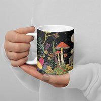 Skeleton Lovers Ceramic Mug Hippie Gothic Aesthetic - Wonder Print Shop
