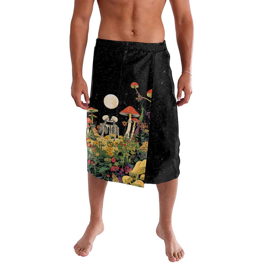 Skeleton Lovers Lavalava Hippie Gothic Aesthetic - Wonder Print Shop