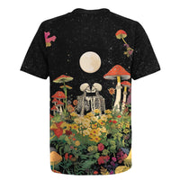 Skeleton Lovers Rugby Jersey Hippie Gothic Aesthetic - Wonder Print Shop