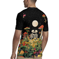 Skeleton Lovers Rugby Jersey Hippie Gothic Aesthetic - Wonder Print Shop