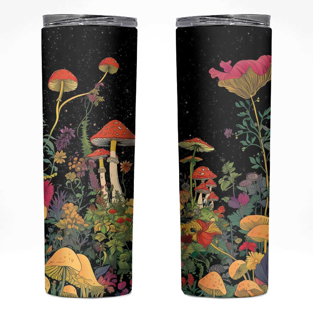 Skeleton Lovers Skinny Tumbler Hippie Gothic Aesthetic - Wonder Print Shop