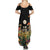 Skeleton Lovers Summer Maxi Dress Hippie Gothic Aesthetic - Wonder Print Shop