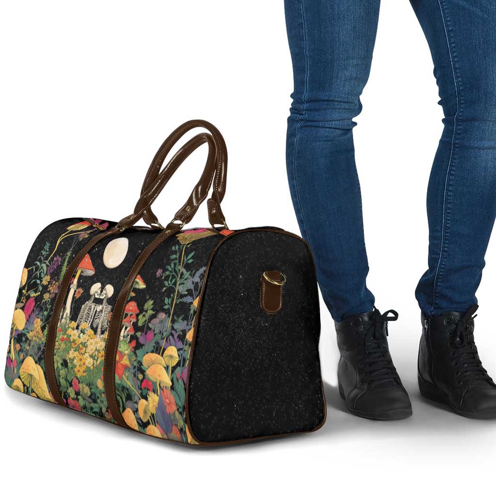 Skeleton Lovers Travel Bag Hippie Gothic Aesthetic - Wonder Print Shop