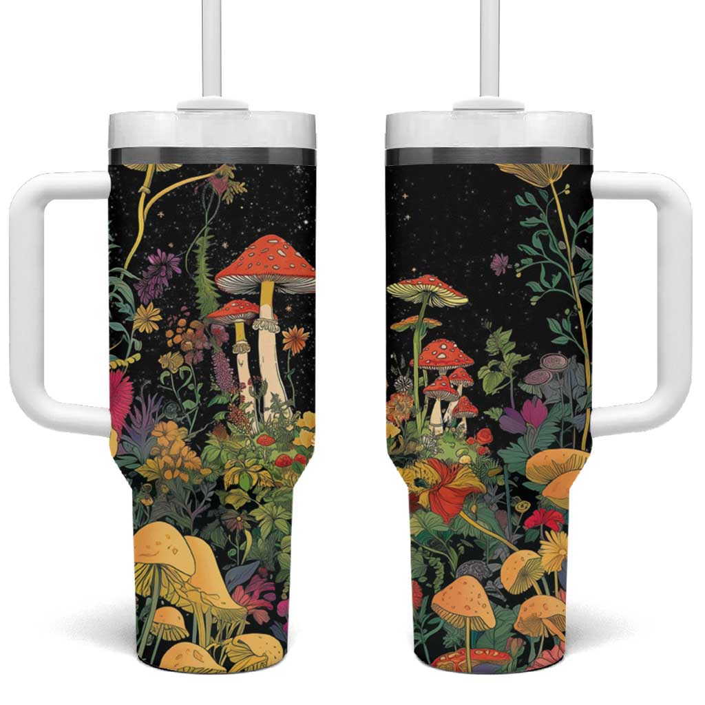 Skeleton Lovers Tumbler With Handle Hippie Gothic Aesthetic - Wonder Print Shop