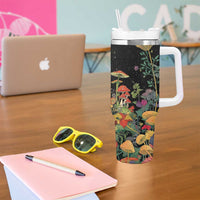 Skeleton Lovers Tumbler With Handle Hippie Gothic Aesthetic - Wonder Print Shop