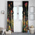 Skeleton Lovers Window Curtain Hippie Gothic Aesthetic - Wonder Print Shop