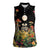 Skeleton Lovers Women Sleeveless Polo Shirt Hippie Gothic Aesthetic - Wonder Print Shop