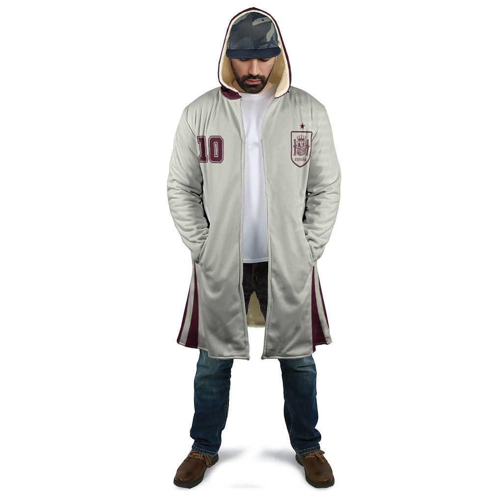 Custom World Football 2026 Spain Cloak Come On Spain Beige Version