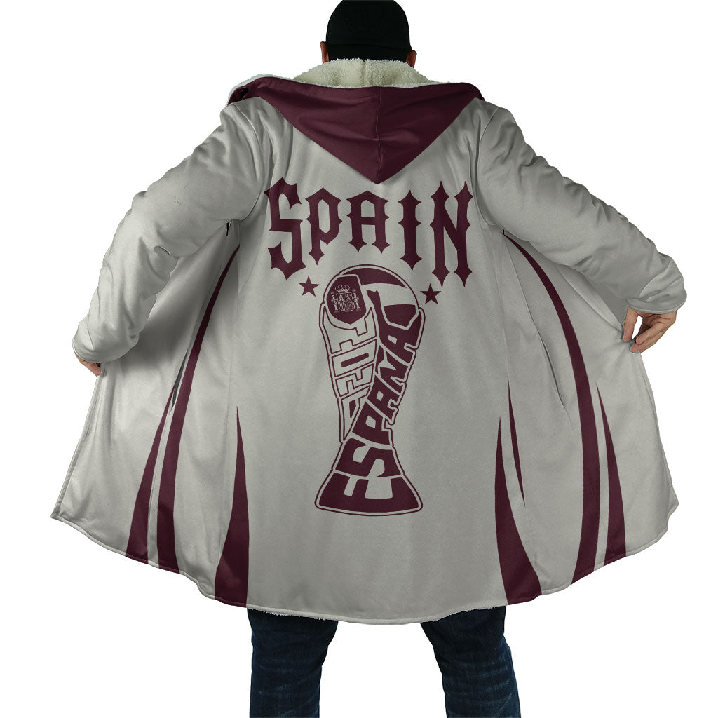 Custom World Football 2026 Spain Cloak Come On Spain Beige Version