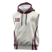 Custom World Football 2026 Spain Sleeveless Hoodie Come On Spain Beige Version