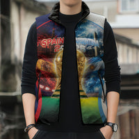 Custom Spain Argentina 2026 World Football Sleeveless Puffer Jacket Go For Glory