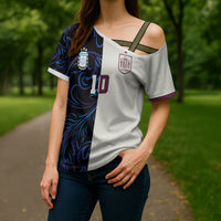 Custom Argentina Espana Cross Shoulder Shirt 2026 World Final Football