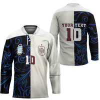 Custom Argentina Espana Hockey Jersey 2026 World Final Football