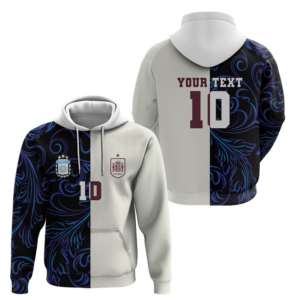 Custom Argentina Espana Hoodie 2026 World Final Football