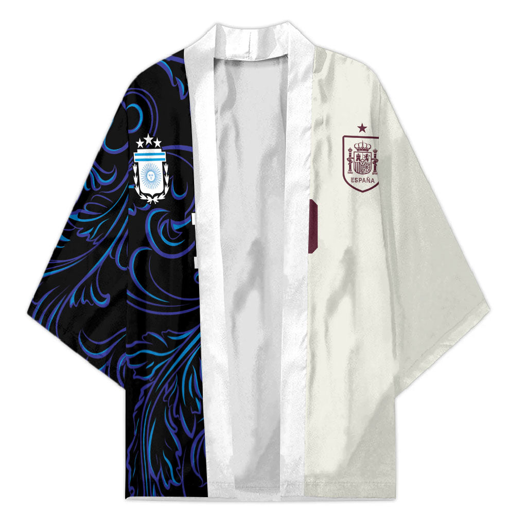 Custom Argentina Espana Kimono 2026 World Final Football