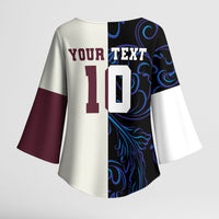Custom Argentina Espana Kimono Sleeve Blouse 2026 World Final Football